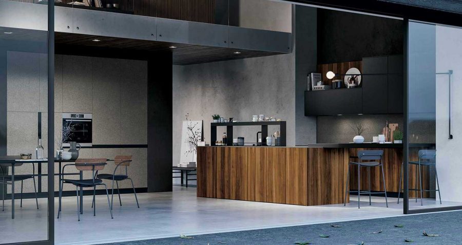 COCINA CON ENCIMERA DE TERRAZO - Imagen 3